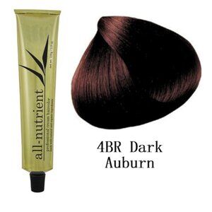 All-Nutrient Permanent Cream Hair Color - 4BR Dark Auburn